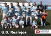 Once inicial del U.D. Realejos, encuentro en el que vence al C.D. Valle Guerra.