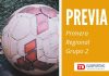 Previa de la primera regional, grupo 2, jornada 20.