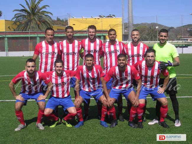 Once inicial del UD Tacoronte. 