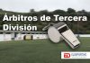 Colegiados para la primera jornada de Tercera División.