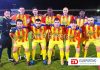 El Raqui vence al líder C.D Laguna con un gol que "rompió" un partido igualado.