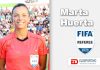 La Internacional Marta Huerta de Aza, un referente en el arbitraje femenino.