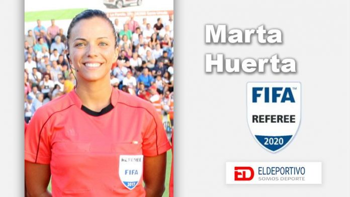 La Internacional Marta Huerta de Aza, un referente en el arbitraje femenino.