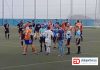 Imagen del vídeo adjunto en el que se ve el pitido final del encuentro.