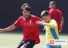 Imagen de jugadores de el Mensajero y la UD Las Palmas.