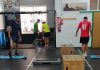 Foto de la UD Gran Tarajal en las instalaciones deportivas.