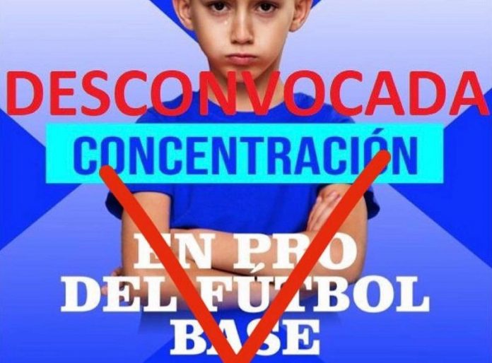 Cartel Concentración desconvocatoria