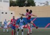 Jugada del partido UD Lanzarote - CD Unión Puerto