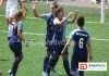 Las jugadoras del AUGüímar celebran un gol