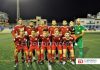 Alineación de un partido del Santa Úrsula
