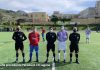 Trío arbitral y capitanes