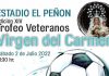 Cartel del trofeo con fecha.