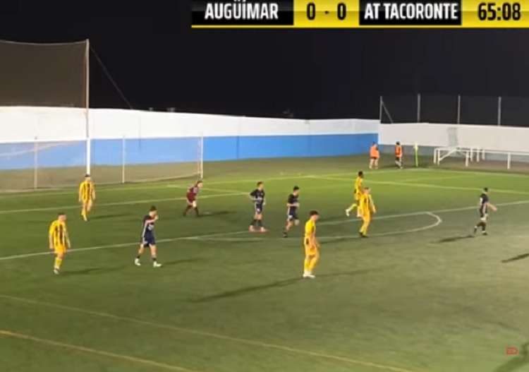 Cerocerismo en Tasagaya entre AUGüímar y Atlético Tacoronte
