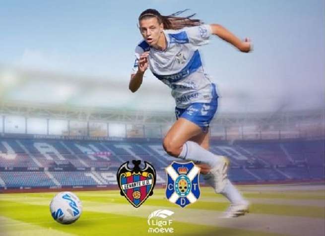 El CD Tenerife Femenino  visita al Levante en el Ciutat de València