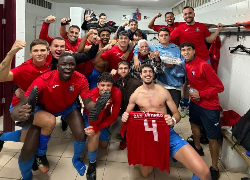 Se impone el San Andrés al Sauzal y toma aire en la clasificación