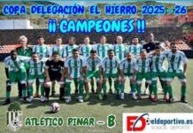 El Atlético Pinar, campeón de la Copa Delegación de El Hierro