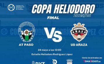 Atlético Paso y UD Añaza buscan este domingo su primer doblete y primera Copa Heliodoro