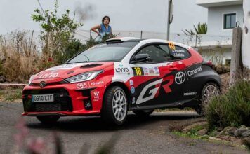 Antonio Estalella sigue ganando enteros en el CCRA con Toyota Canarias