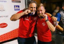 El bombero tinerfeño Mika Díaz se cuelga el bronce europeo con la Selección Española de parapente