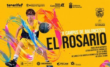 Abiertas las inscripciones para el II Campus de Baloncesto del CB Canarias en El Rosario