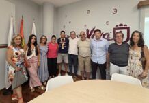 Candelaria recibe al atleta Miguel Díaz Martín, campeón de Canarias sub-20 de lanzamiento de martillo