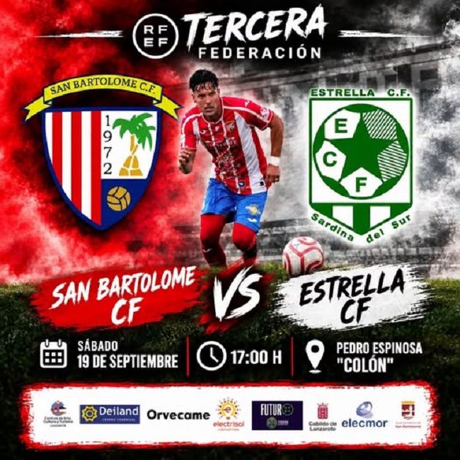 san bartolome - estrella 26-27 cartel